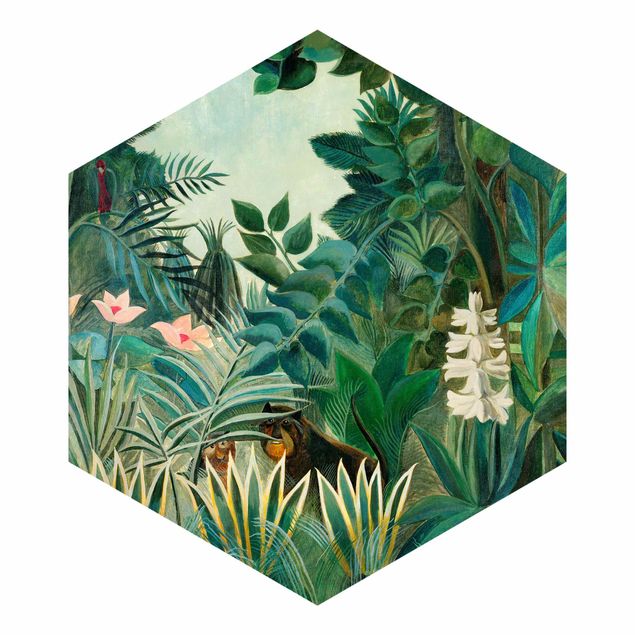 Papeles pintados Henri Rousseau - The Equatorial Jungle
