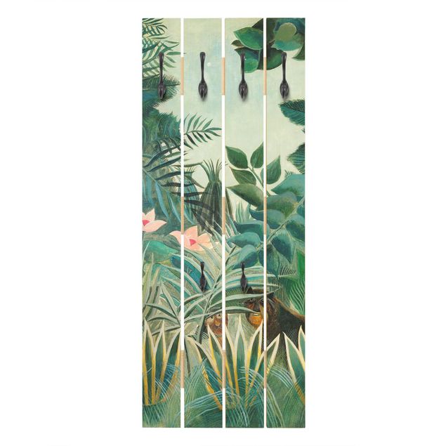 Percha pared Henri Rousseau - The Equatorial Jungle