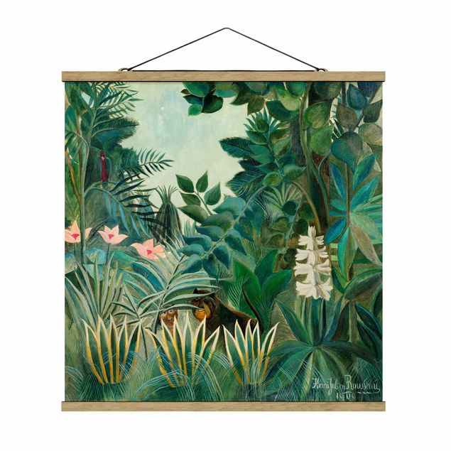 Cuadros selva Henri Rousseau - The Equatorial Jungle