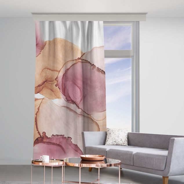 cortinas a medida on line Autumn Vibes In Purple And Copper