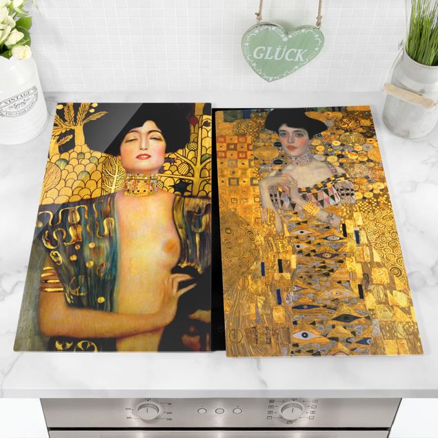 Decoración en la cocina Gustav Klimt - Judith and Adele