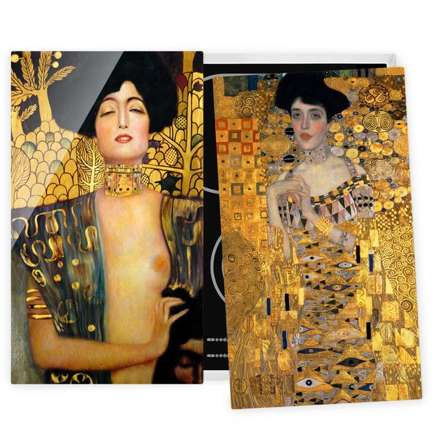 Cuadros Art deco Gustav Klimt - Judith and Adele