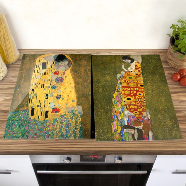 Decoración en la cocina Gustav Klimt - Kiss And Hope