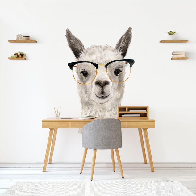 Decoración cocina Hip Lama With Glasses I