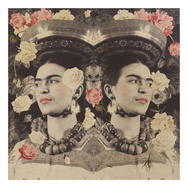 Cuadros famosos Frida Kahlo - Flower Flood