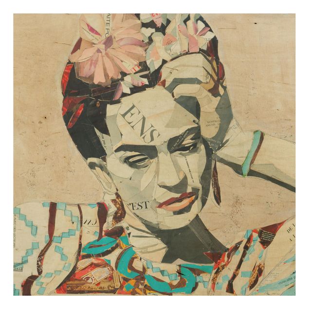Láminas cuadros famosos Frida Kahlo - Collage No.1