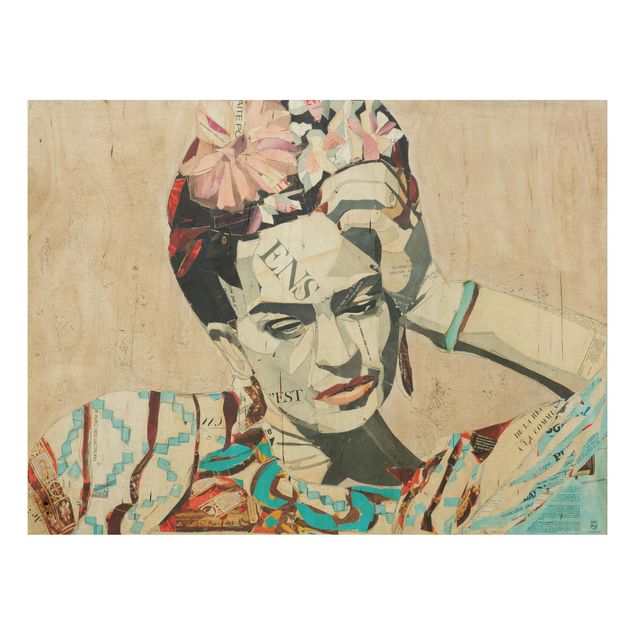 Láminas cuadros famosos Frida Kahlo - Collage No.1