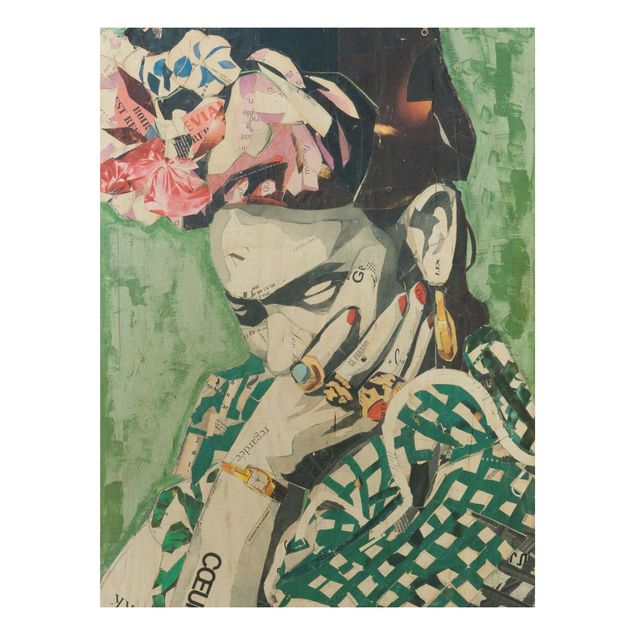 Cuadros famosos Frida Kahlo - Collage No.3