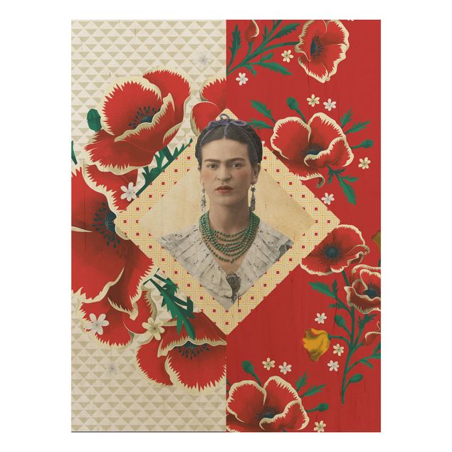Láminas cuadros famosos Frida Kahlo - Poppies