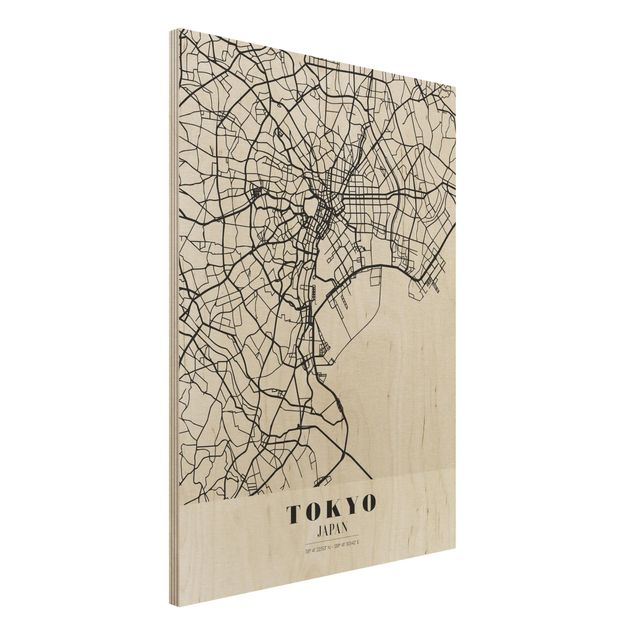 Decoración de cocinas Tokyo City Map - Classic