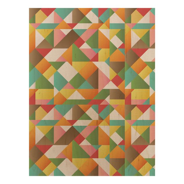 Cuadros Triangles Pattern Design