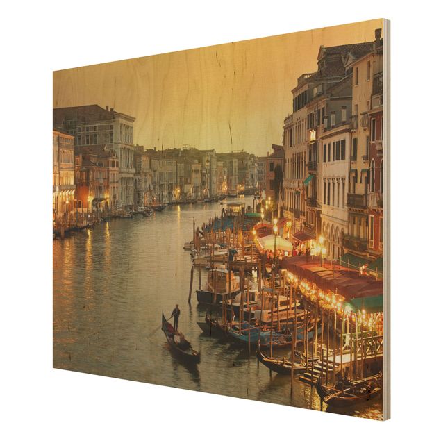 Cuadros de madera Grand Canal Of Venice