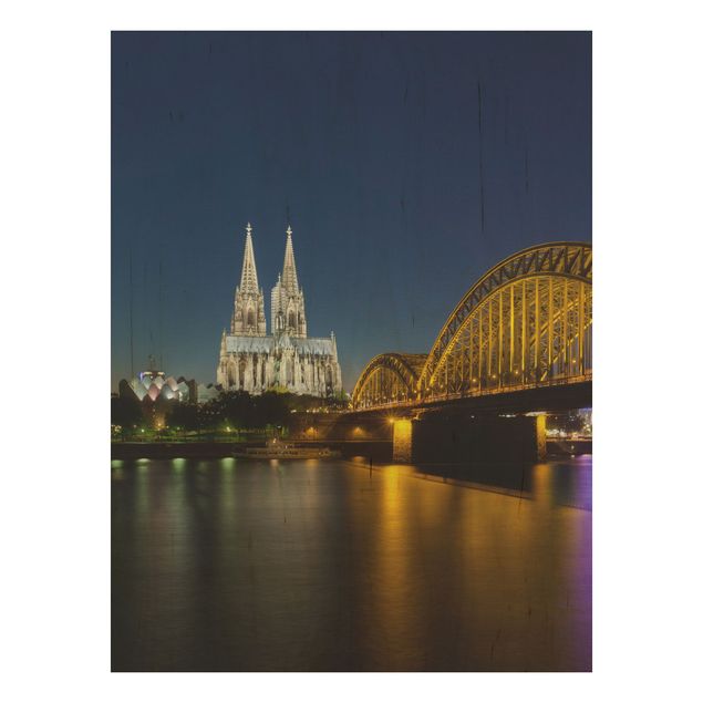 Cuadros modernos Cologne At Night