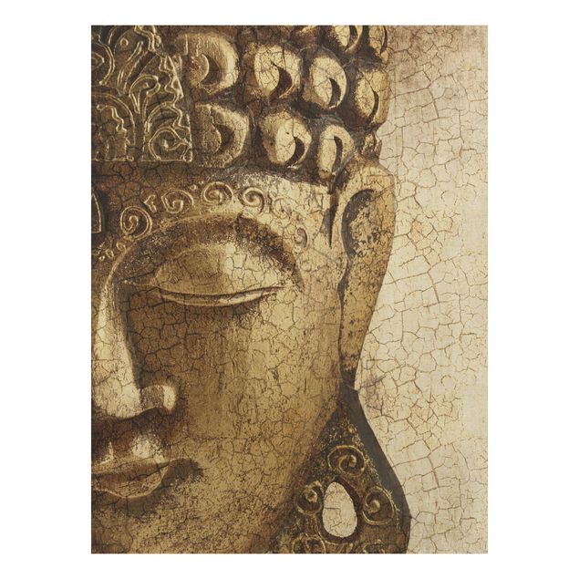 cuadros de madera vintage Vintage Buddha