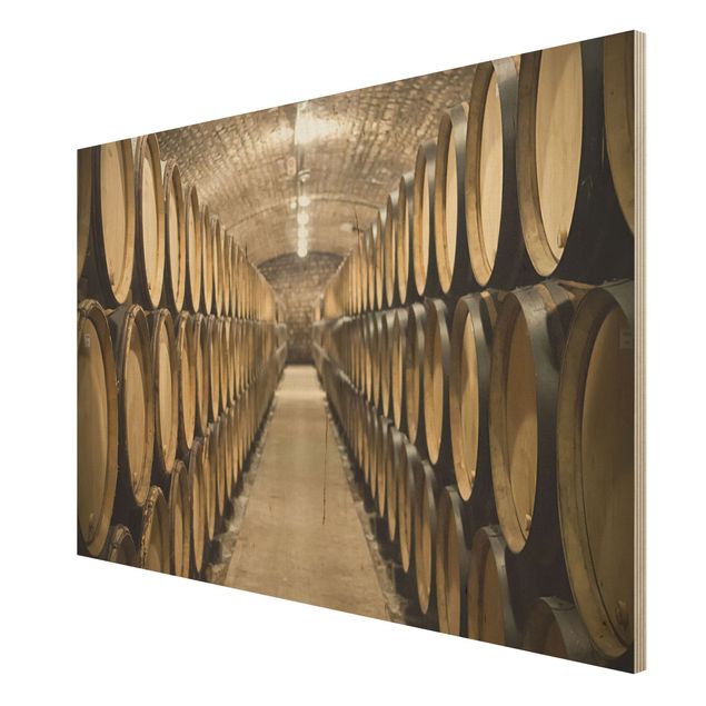 Cuadros de madera Wine cellar