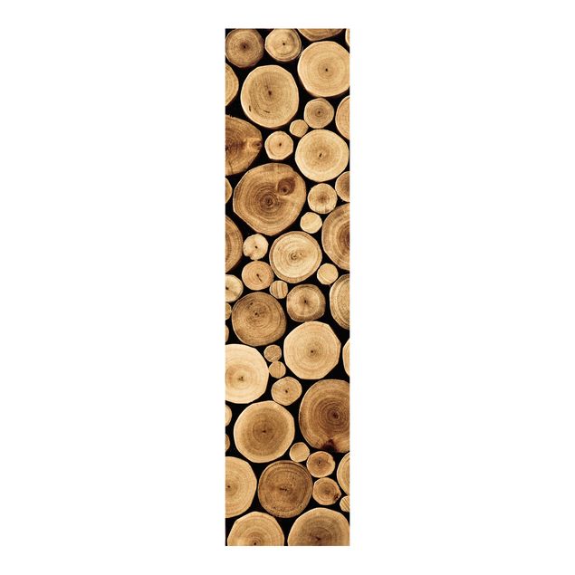 Paneles japoneses patrones Homey Firewood
