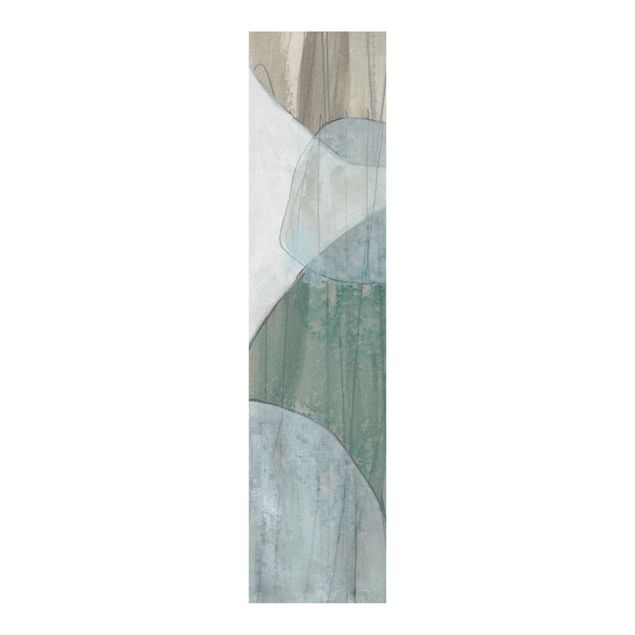 Paneles japoneses abstractos Jade I