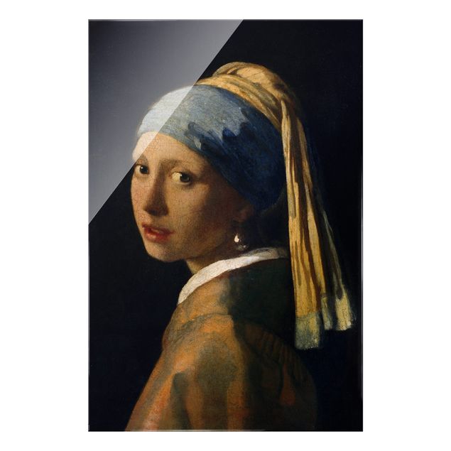 Cuadros retratos Jan Vermeer Van Delft - Girl With A Pearl Earring
