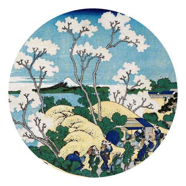 Papel pintado montañas Katsushika Hokusai - The Fuji Of Gotenyama