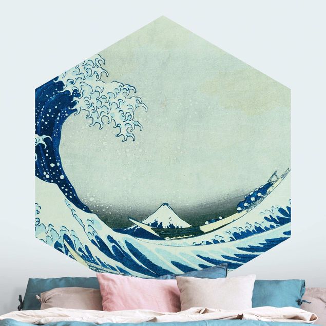 Reproducciones de cuadros Katsushika Hokusai - The Great Wave At Kanagawa