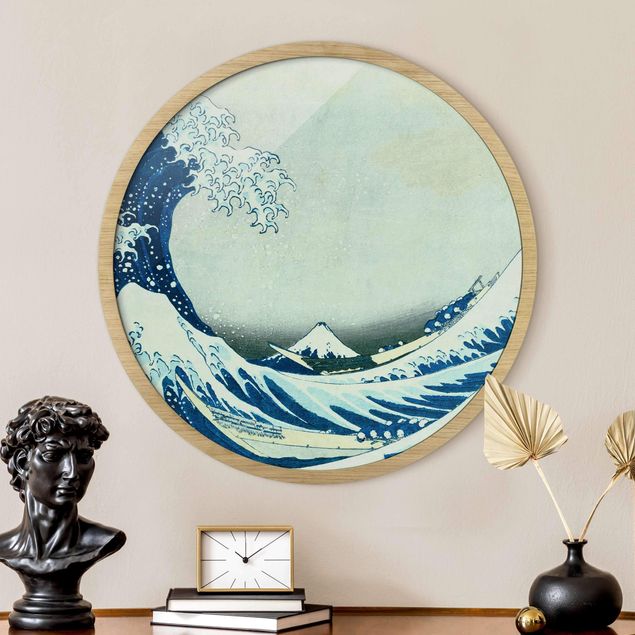 Reproducciones de cuadros Katsushika Hokusai - The Great Wave At Kanagawa