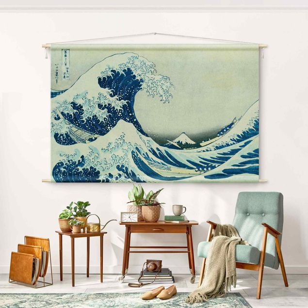 Decoración en la cocina Katsushika Hokusai - The Great Wave At Kanagawa