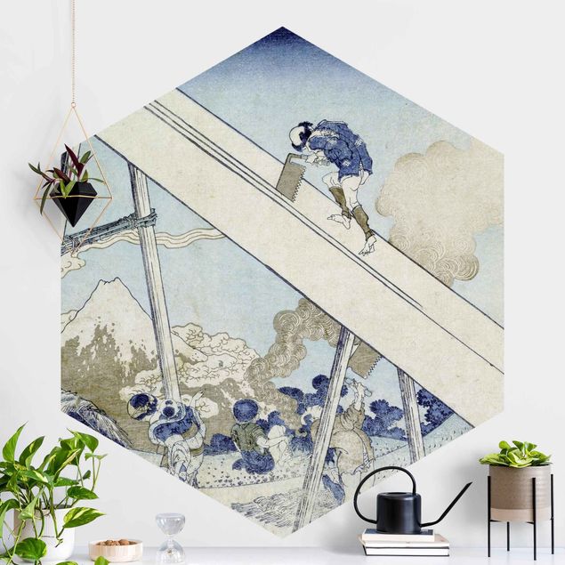 Decoración cocina Katsushika Hokusai - In The Totomi Mountains