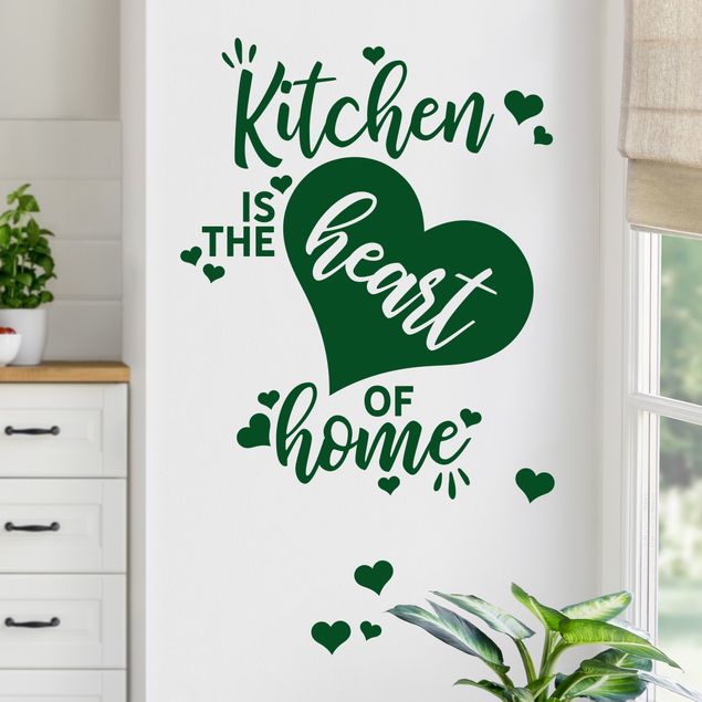 Decoración de cocinas Kitchen Is The Heart Of Home
