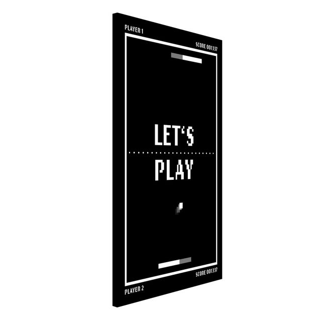 Tableros magnéticos frases Classical Video Game In Black And White Let's Play