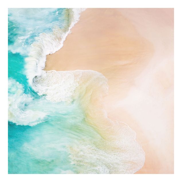 Cuadros de cristal playas The Ocean’s Kiss