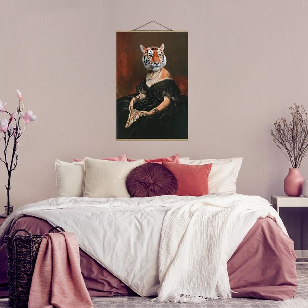 Láminas de cuadros famosos Lady Tiger