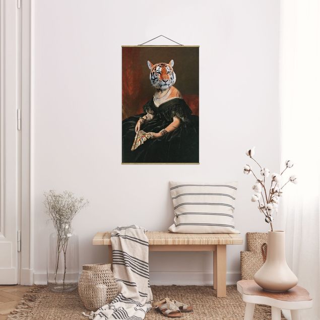 Cuadro retratos Lady Tiger