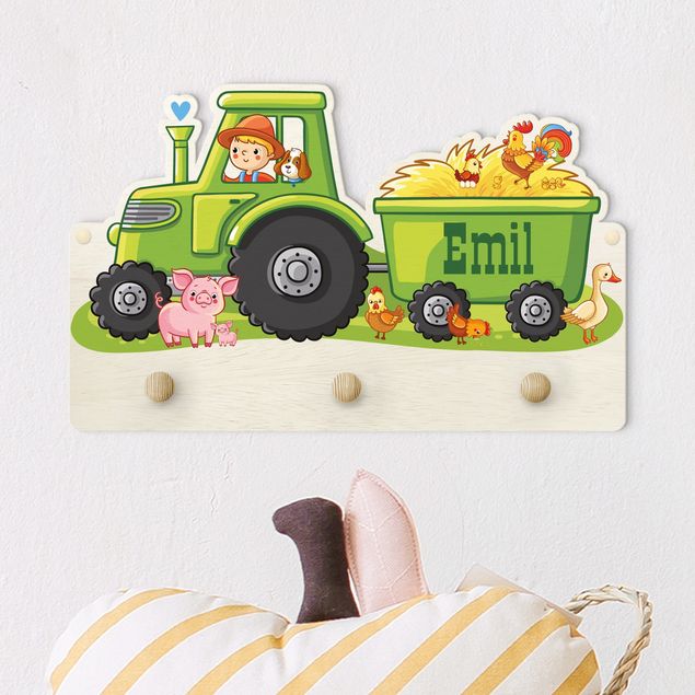 Decoración infantil pared Customised Text Country Boy