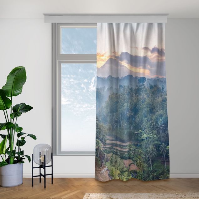 cortinas para sala modernas Landscape In Bali
