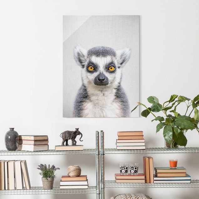 Decoración infantil pared Lemur Ludwig