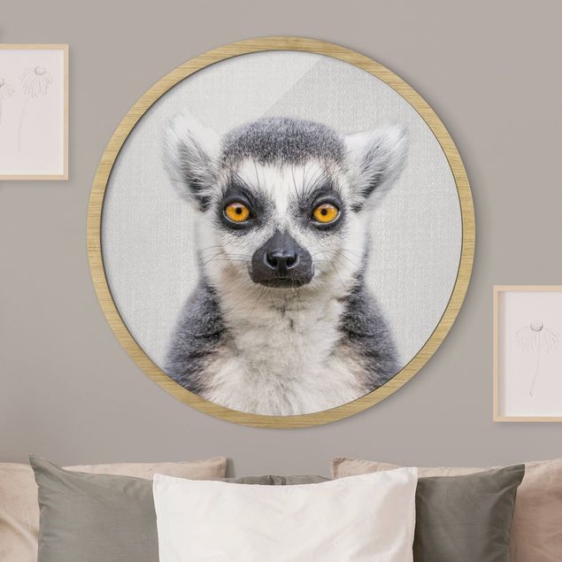 Decoración habitacion bebé Lemur Ludwig