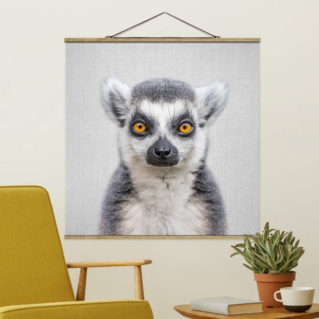 Cuadros monos Lemur Ludwig
