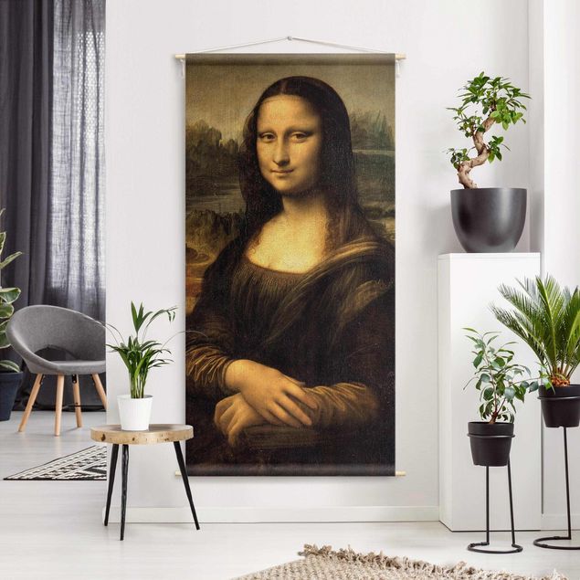 Tapices de pared modernos Leonardo da Vinci - Mona Lisa