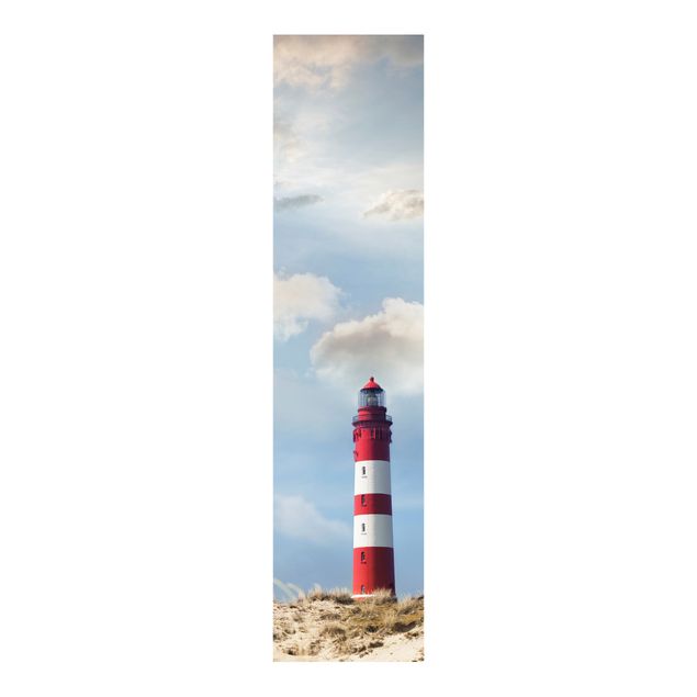 Paneles japoneses paisajes Lighthouse Between Dunes