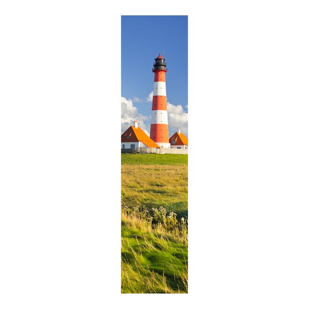 Paneles japoneses paisajes Lighthouse In Schleswig-Holstein