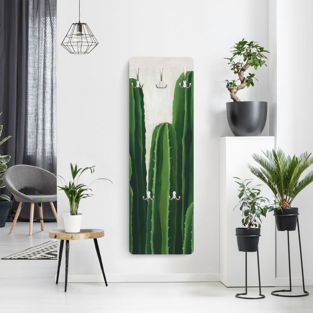 Perchero verde Favorite Plants - Cactus