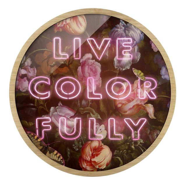 Cuadros negros Live Color Fully
