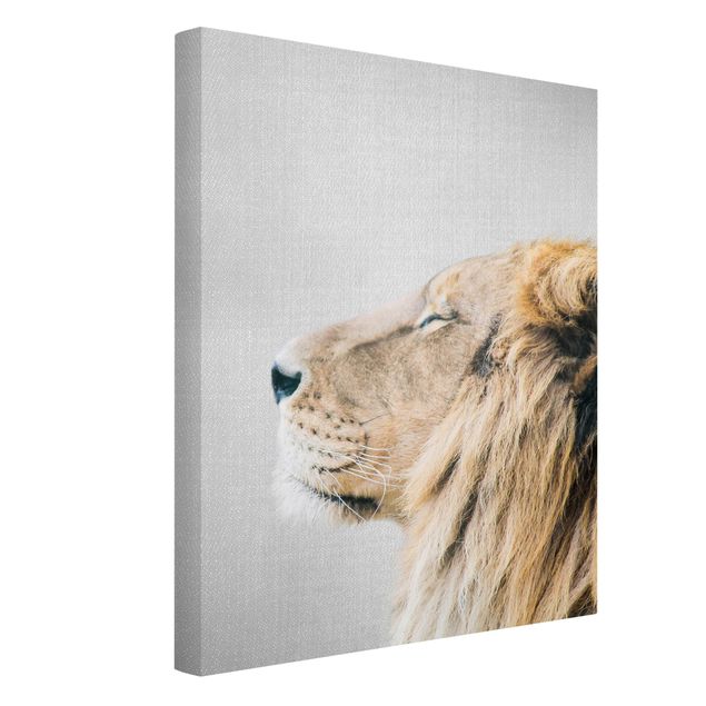 Cuadros leones Lion Leopold