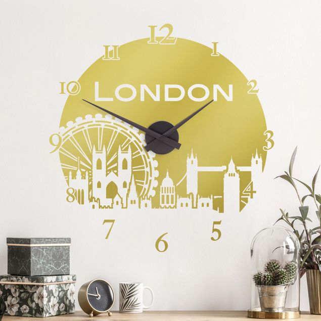 Vinilos londres London clock