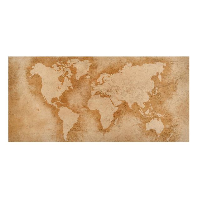 Tableros magnéticos mapamundi Antique World Map