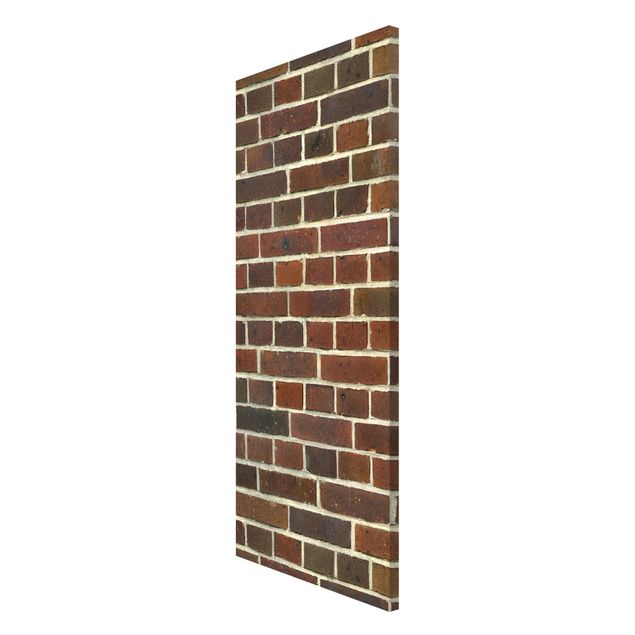 Cuadros 3d Brick Wallpaper London Maroon
