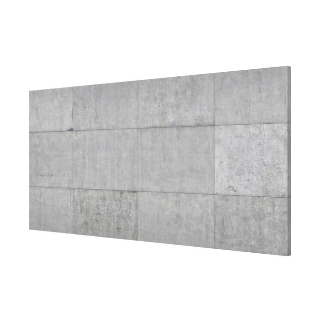 Tableros magnéticos efecto piedra Concrete Brick Look Grey