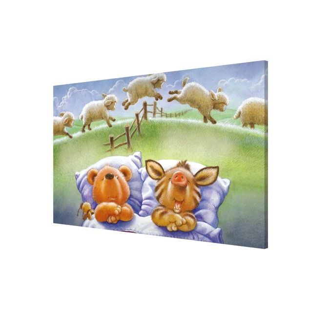 Tableros magnéticos animales Buddy Bear - Counting Sheep