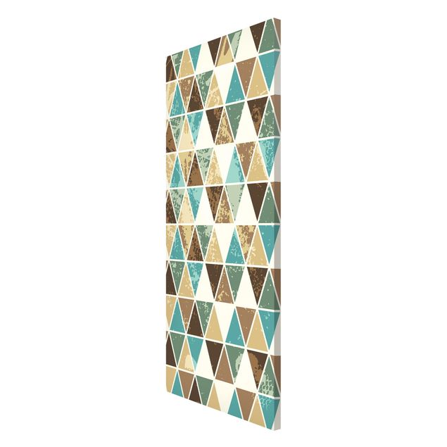 Cuadros decorativos modernos Triangle Repeat Pattern