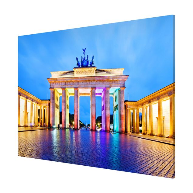 Cuadros de ciudades Illuminated Brandenburg Gate